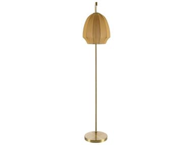 Livabliss by Surya Nokomis Metallic Gold Floor Lamp LIVNKM004