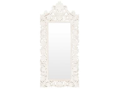 Livabliss by Surya Naomi White Wall Mirror Rectangular LIVNMI0025324