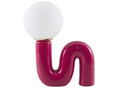 Livabliss by Surya Oyri Red Pink Table Lamp LIVOYR002