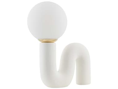 Livabliss by Surya Oyri White Table Lamp LIVOYR003