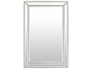 Livabliss by Surya Pemberton Gilded Metallic Silver Rectangular Wall Mirror LIVPBT1102