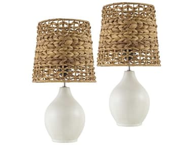 Livabliss by Surya Pabu Cream Off White Table Lamp (Set of 2) LIVPBU002SET