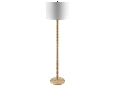 Livabliss by Surya Padauk Beige Brown Floor Lamp LIVPDK002