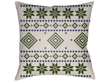 Livabliss by Surya Fair Isle-II Pillow LIVPLAID007