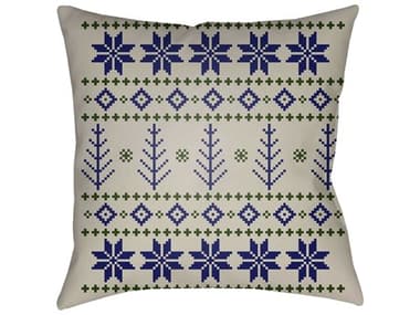 Livabliss by Surya Fair Isle-III Pillow LIVPLAID013
