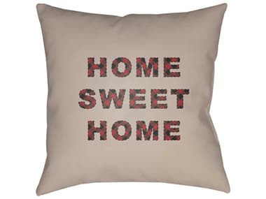 Livabliss by Surya Home Sweet Pillows LIVPLAID016