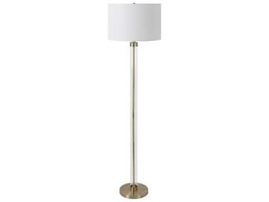 Livabliss by Surya Peninsula Clear Gold Floor Lamp LIVPNS001