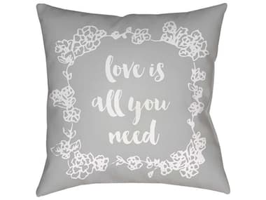 Livabliss by Surya Love All You Need Pillows LIVQTE044