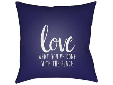 Livabliss by Surya Love The Place Pillows LIVQTE053
