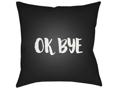 Livabliss by Surya Ok Bye Pillows LIVQTE055