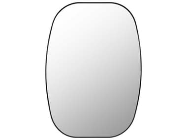 Livabliss by Surya Aranya Black Wall Mirror Oval LIVRAY0353041