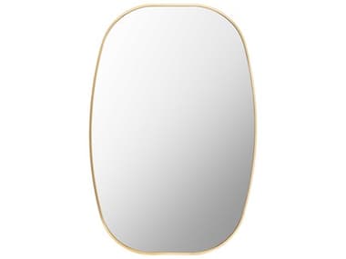 Livabliss by Surya Aranya Gold Wall Mirror Oval LIVRAY0362435