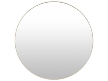 Livabliss by Surya Aranya Natural Brown Round Wall Mirror LIVRAY0482727