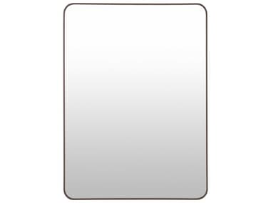 Livabliss by Surya Aranya Natural Dark Brown Rectangular Wall Mirror LIVRAY0533041