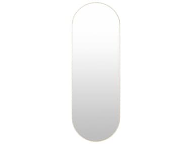 Livabliss by Surya Aranya Natural Brown Oval Floor Mirror LIVRAY0582265