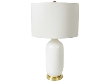 Livabliss by Surya Monroe White Buffet Lamp LIVROE002