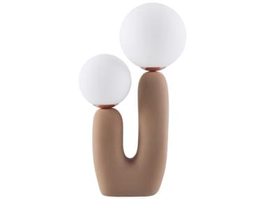 Livabliss by Surya Sedeum Tan Brown Table Lamp LIVSED014