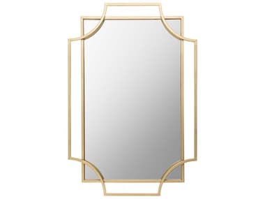 Livabliss by Surya Kassandra Gold Wall Mirror Rectangular LIVSSK0023020