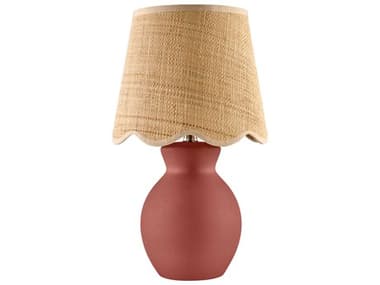 Livabliss by Surya Stella Diminuta Brick Red Table Lamp LIVSTD072