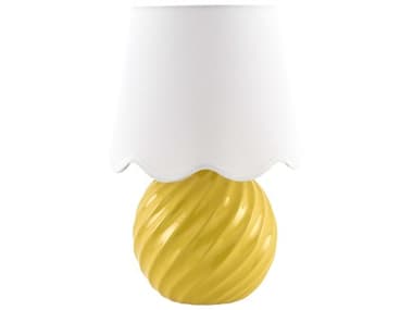 Livabliss by Surya Stelvio Bright Yellow Table Lamp LIVSTE012