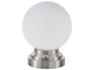 Livabliss by Surya Tamsin Metallic Nickel Table Lamp LIVTAM002