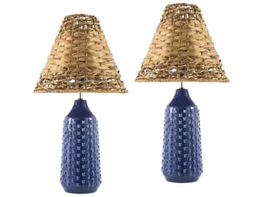 Livabliss by Surya Tatogga Blue Table Lamp (Set of 2) LIVTGA002SET
