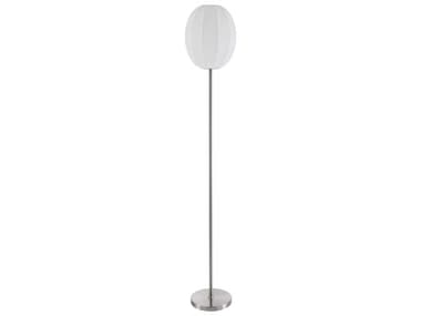 Livabliss by Surya Vamo Metallic Nickel Floor Lamp LIVVMO001