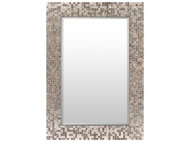 Livabliss by Surya Whitaker Natural Gray Rectangular Wall Mirror LIVWTK7200