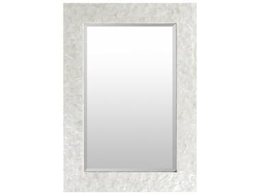 Livabliss by Surya Whitaker Natural White Rectangular Wall Mirror LIVWTK7203