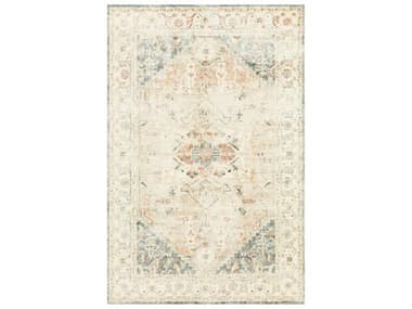Loloi II Rugs Rosette Clay / Ivory Area Rug LLLROSTROS06CGIV