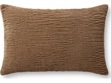 Loloi Rugs Brown 16'' x 26'' Pillow Cover LLP027PLL0097BR00PI15