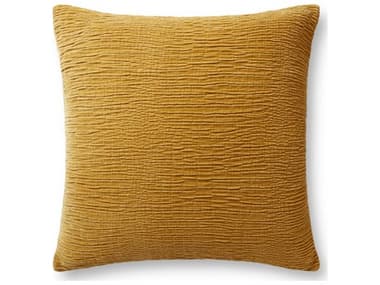 Loloi Rugs Gold 22'' x 22'' Pillow Cover LLP027PLL0097GO00PIL3