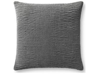 Loloi Rugs Grey 22'' x 22'' Pillow Cover LLP027PLL0097GY00PIL3