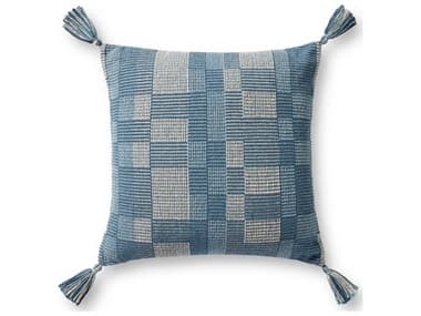 Loloi Rugs Blue 20" x 20" Pillow LLP098PLL0174BB00PIL2