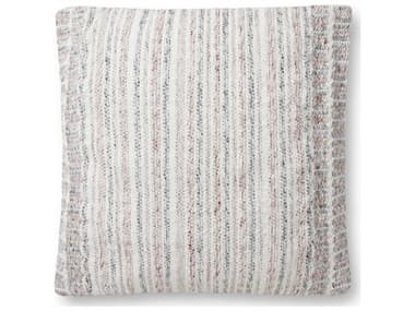 Loloi Rugs Grey / Natural 22'' x 22'' Pillow LLPLL0070GREYNATURAL
