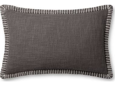 Loloi Rugs Grey 13'' x 21'' Pillow LLPLL0109GREYREC