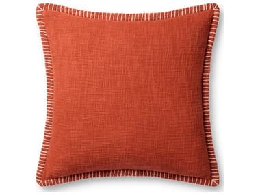 Loloi Rugs Orange 22'' x 22'' Pillow LLPLL0109ORANGESQU