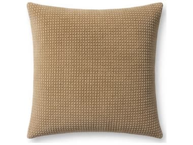 Loloi Rugs Tan 22" x 22" Pillow LLPLL0130TN00PIL3