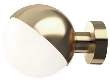 Louis Poulsen VL 5&quot; Tall 1-Light Lacquered Brass Wall Sconce LOU5743914704