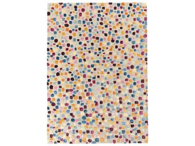 Ligne Pure Dotted Geometric Area Rug LP246001990