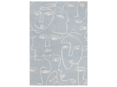 Ligne Pure Faces Graphic Area Rug LP461057AE501