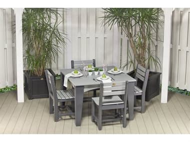 LuxCraft Recycled Plastic Dining Set LUXIDT44SDININGSET2
