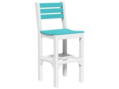 LuxCraft Recycled Plastic Island Bar Height Side Chair LUXISCBAR