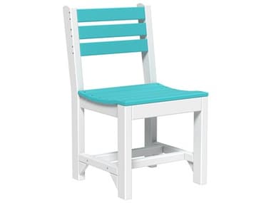 LuxCraft Recycled Plastic Island Dining Height Side Chair LUXISCDINING