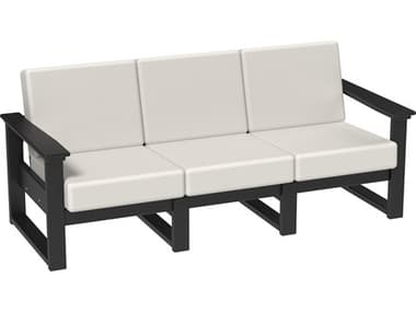LuxCraft Recycled Plastic  Lanai Deep Seating Sofa LUXLDSS
