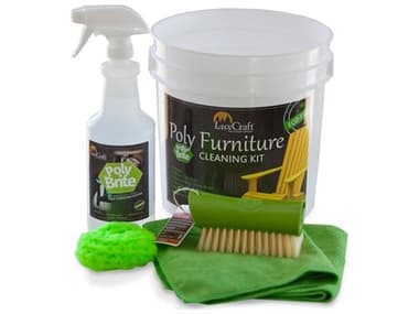 LuxCraft Recycled Plastic Poly Brite Cleaning Kit LUXPBCK