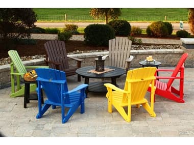 LuxCraft Recycled Plastic Lounge Set LUXPDACLNGSET11