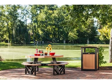 LuxCraft Recycled Plastic Picnic Dining Set LUXPOPTDININGSET1