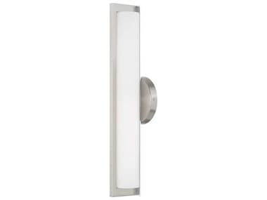 Livex Lighting Visby 17" Tall Brushed Nickel LED Wall Sconce LV1035291