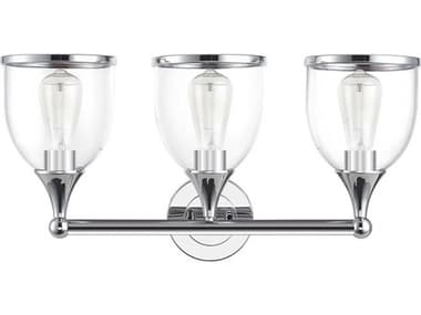 Livex Lighting Ashridge 3-Light Polished Chrome Vanity Light LV1413305